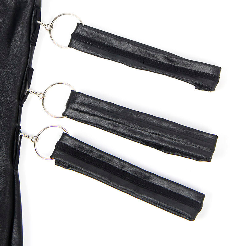 Subblime - 954413 body bondage in pelle nero l/xl