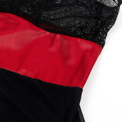 Subblime - 954420 robe bondage en dentelle noire s/m