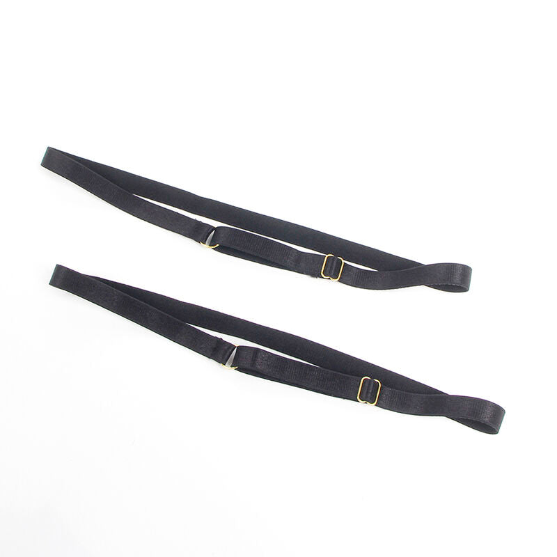 Subblime - 954451 abito sexy in rete pelle nero l/xl