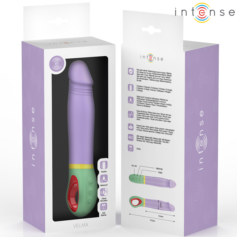 INTENSE - VIBRATEUR VELMA CLASSIQUE VIOLET