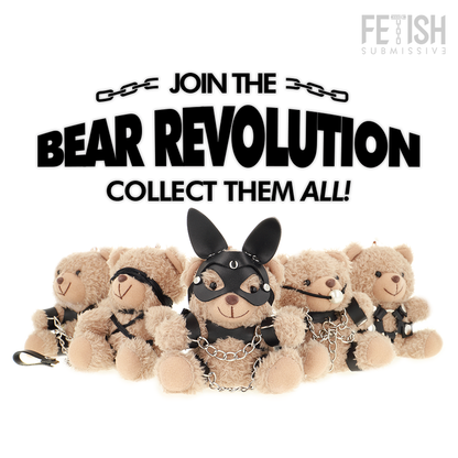 Fetish submissive - mishka teddy bear modello bdsm 5