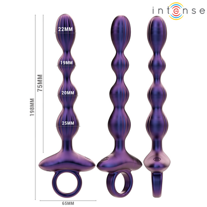 Vibreur télécommandé Intense Jackie Plug anal violet