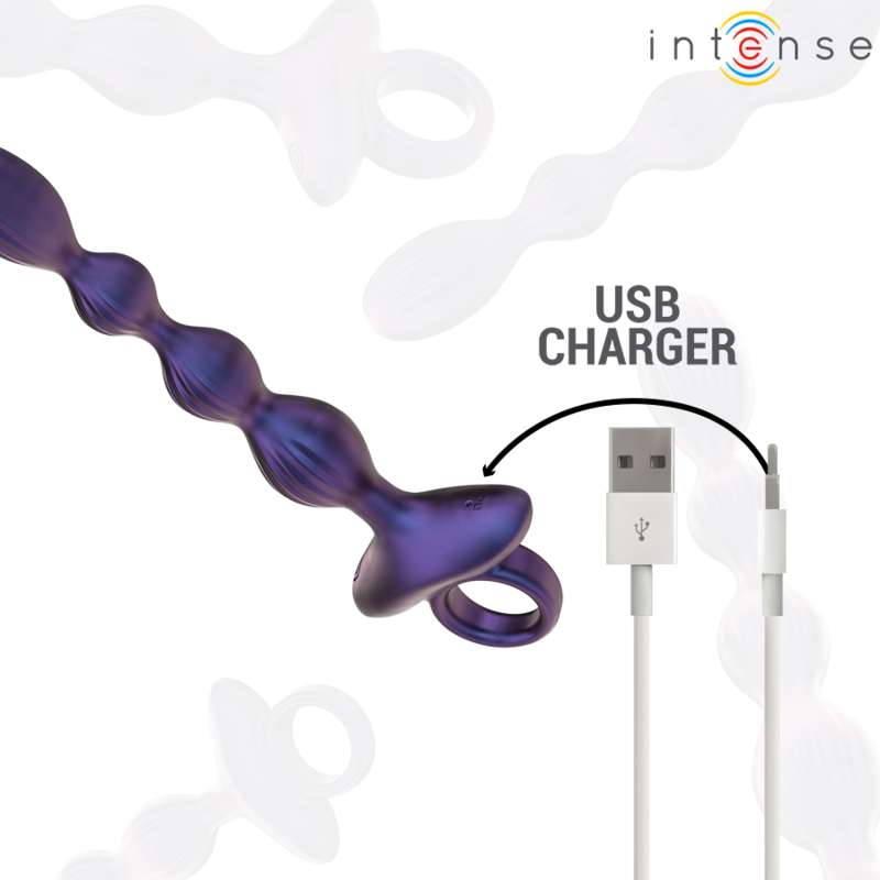 Vibreur télécommandé Intense Jackie Plug anal violet