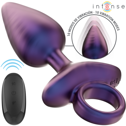 Vibratore Telecomandato Intense Michael Plug Anale Viola