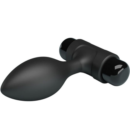 Pretty love - vibra butt 10 vibrazioni plug anale nero