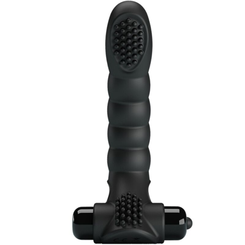 Pretty love - vibratore da dita alexander 10 vibrazioni nero