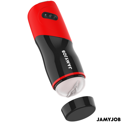 Masturbatori Uomo JamyJob xPEED Vagina Nero/Rosso