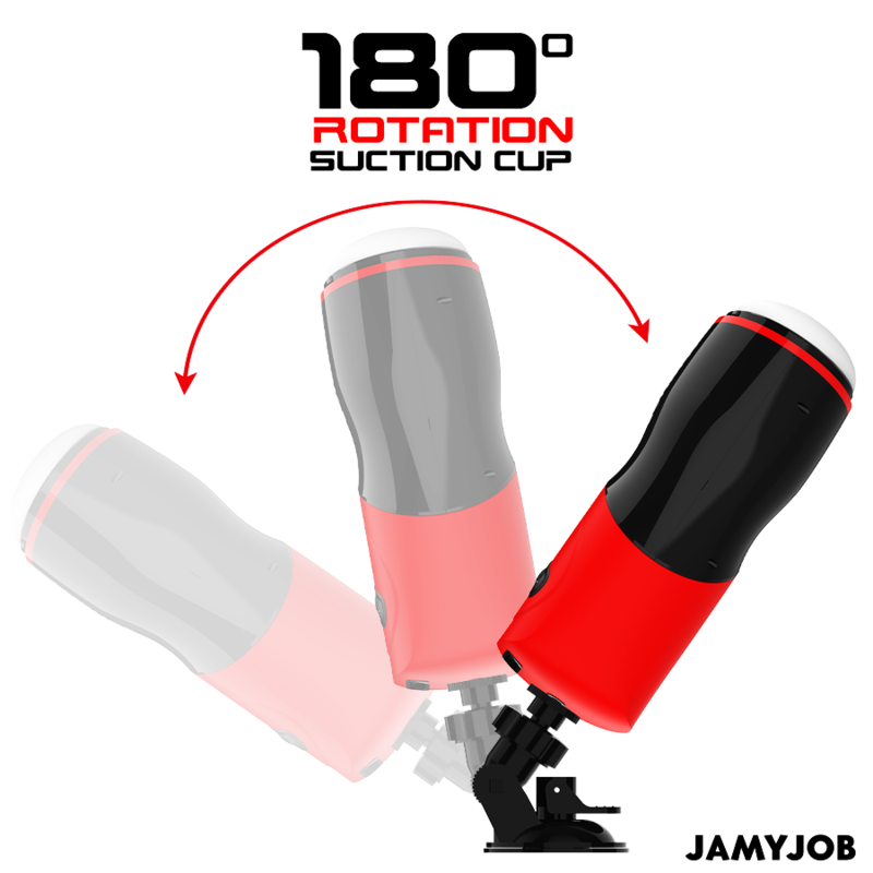 Masturbatori Uomo JamyJob xPEED Vagina Nero/Rosso