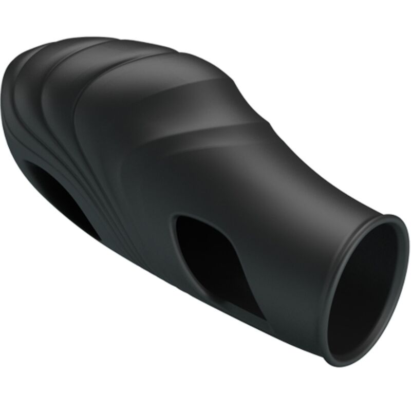 Pretty love - vibratore da dita in silicone lich nero