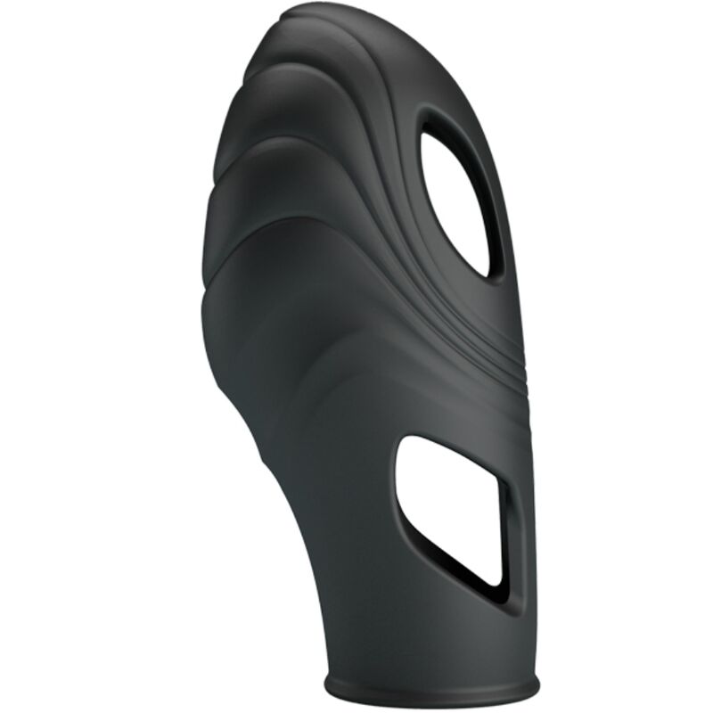 Pretty love - vibratore da dita in silicone lich nero