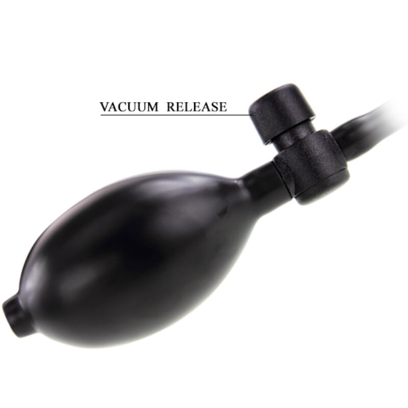Pretty love - plug anal gonflable noir