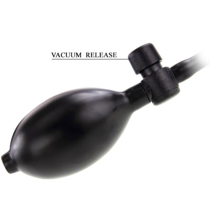Pretty love - plug anal gonflable noir