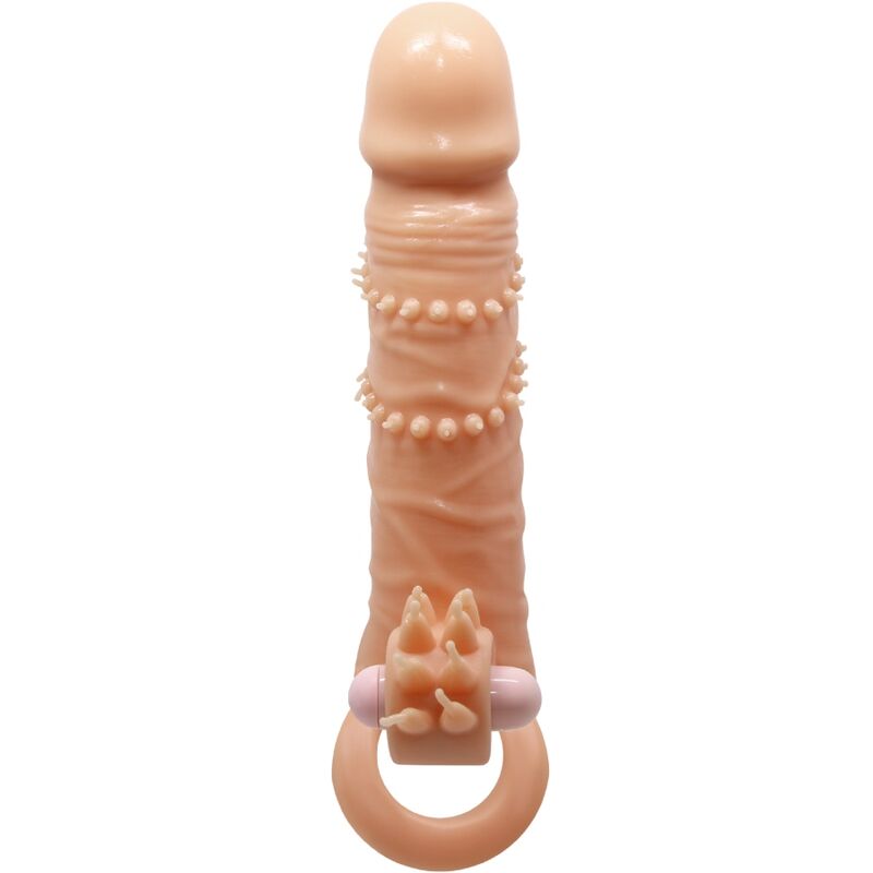 Pretty love - connor guaina per pene + stimolatore per clitoride flesh