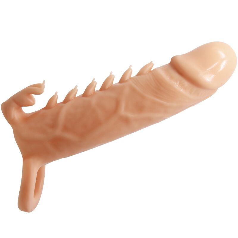 Pretty love - emmit guaina per pene + stimolatore per clitoride flesh
