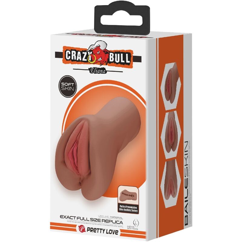 Crazy bull - eliana vagina e anus mulatto