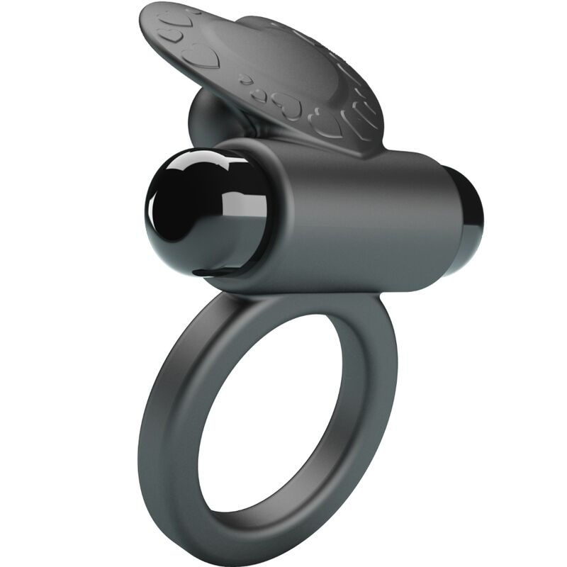 Pretty love - debonaire anello vibrante coniglio 10 vibrazioni nero