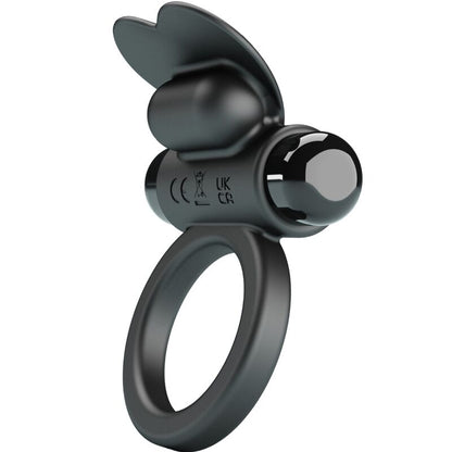 Pretty love - debonaire anello vibrante coniglio 10 vibrazioni nero