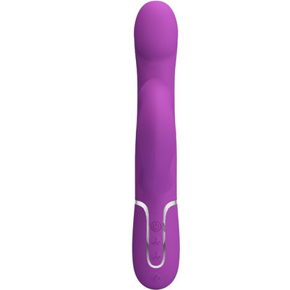 PRETTY LOVE - VIBROMASSEUR ET STIMULATEUR MULTIFONCTION 4 EN 1 VIOLET