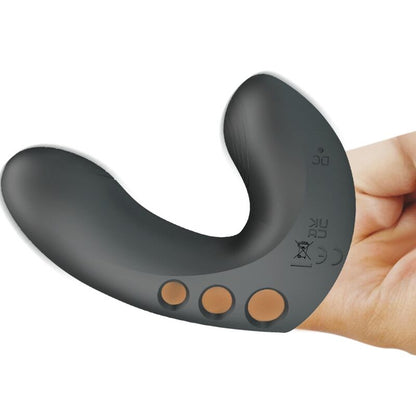Pretty love - vibratore da dita camelia 7 vibrazioni nero