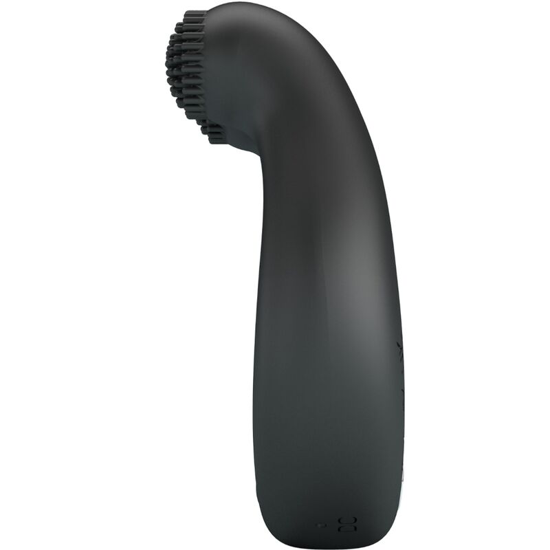 Pretty love - anello vibrante dahlia + stimolatore clitorideo 12 vibrazioni nero