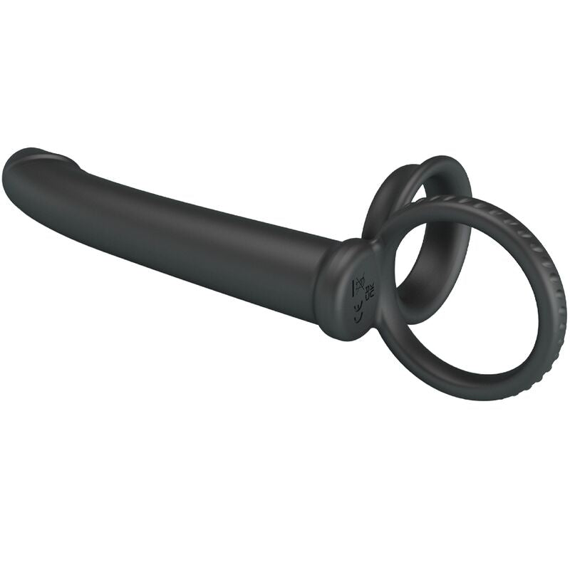 Pretty love - dillion doppia penetrazione doppio anello per il pene nero