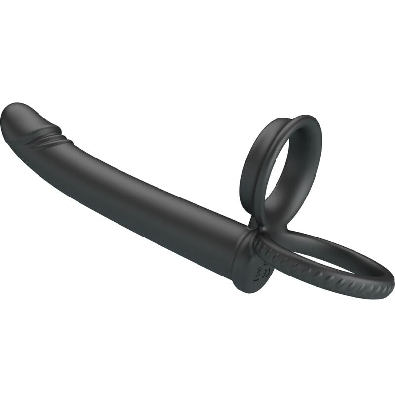 Pretty love - dillion doppia penetrazione doppio anello per il pene nero