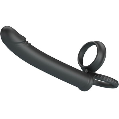 Pretty love - dillion doppia penetrazione doppio anello per il pene nero