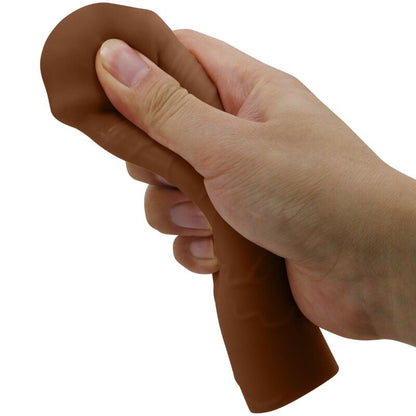 Pretty love - guaina per pene nile con estensione 2,5 cm mulatto