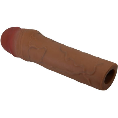 Pretty love - guaina per pene chane con estensione 5 cm mulatto