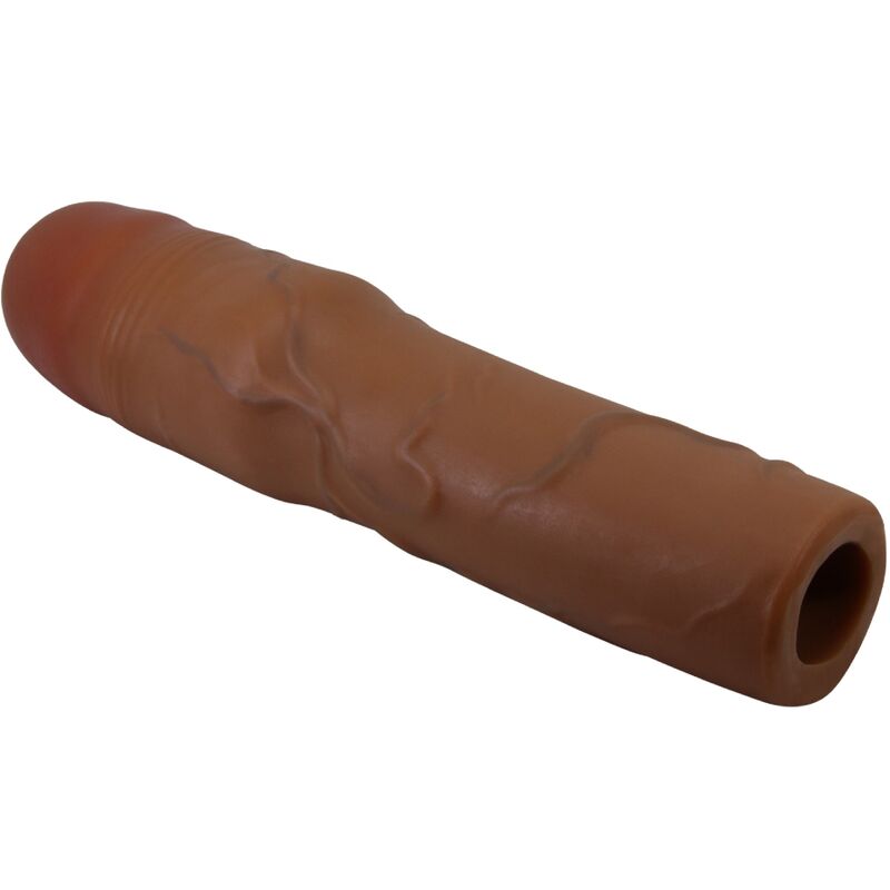 Pretty love - kylian guaina per pene con estensione 7,6 cm mulatto