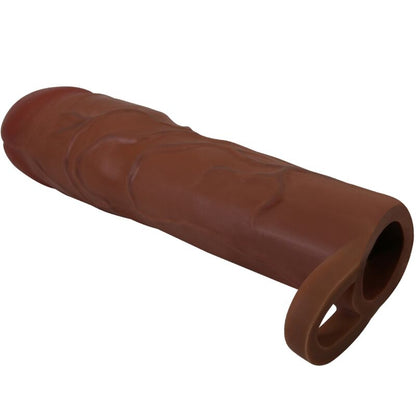 Pretty love - guaina per pene gerd con estensione 7,6 cm mulatto