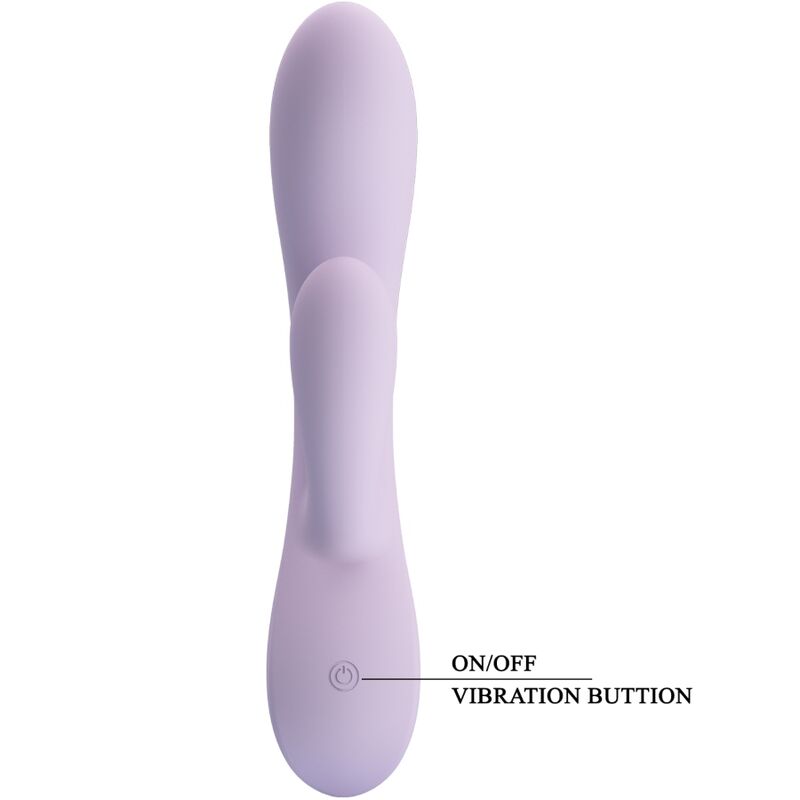 PRETTY LOVE - VIBRATEUR LAPIN ROSOLYN 10 VIBRATIONS VIOLET