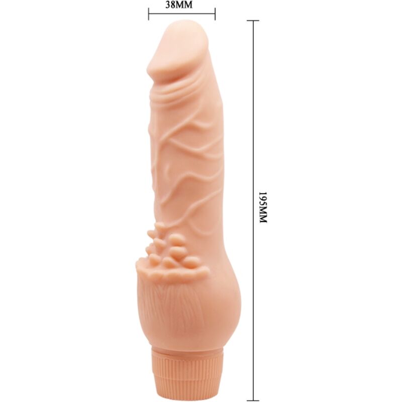 Baile - barbara vibratore realistico 19,5 cm carne