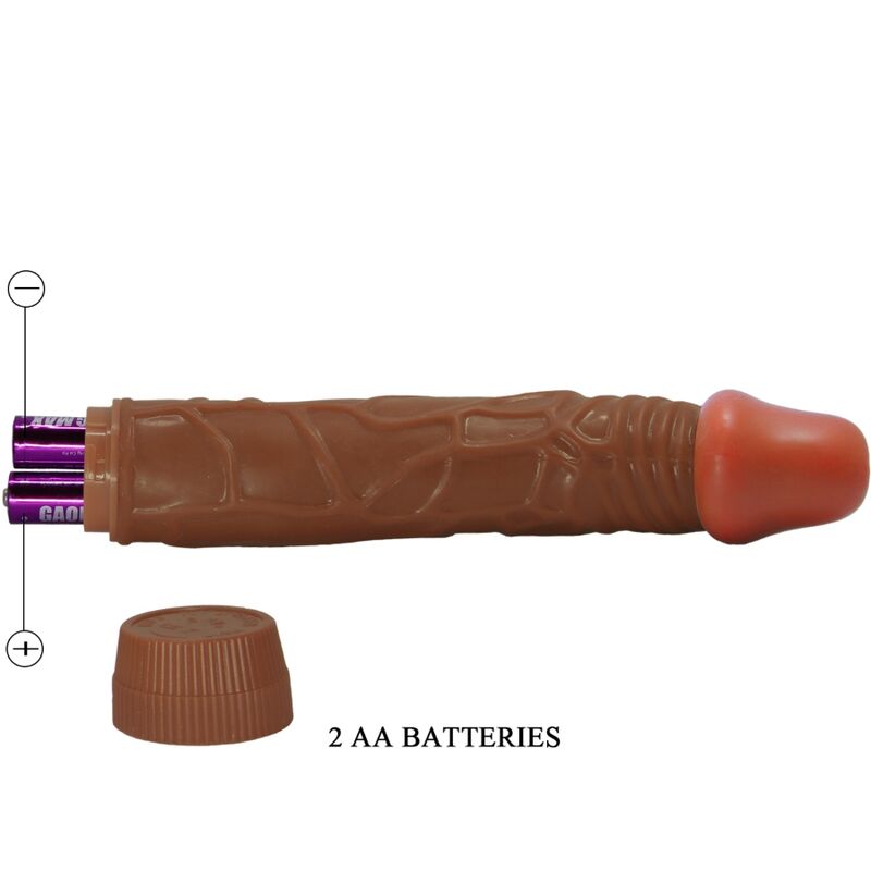 Baile - bob vibratore realistico 22,5 cm mulatto
