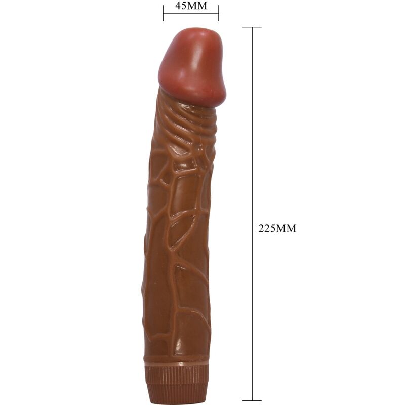 Baile - bob vibratore realistico 22,5 cm mulatto