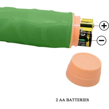 Baile - bill vibratore realistico 22,5 cm verde