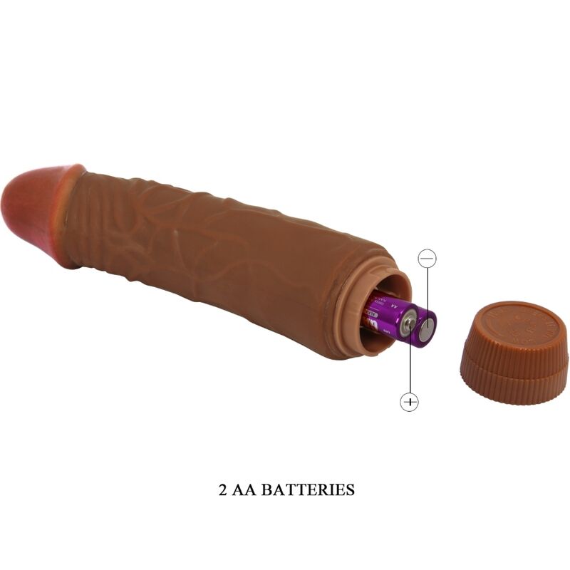 Baile - jeff vibromasseur réaliste 19,5 cm métis
