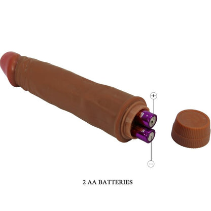 Baile - vibratore realistico nano 21 cm mulatto