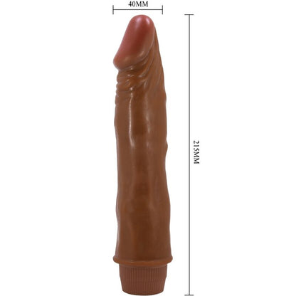 Baile - vibratore realistico nano 21 cm mulatto