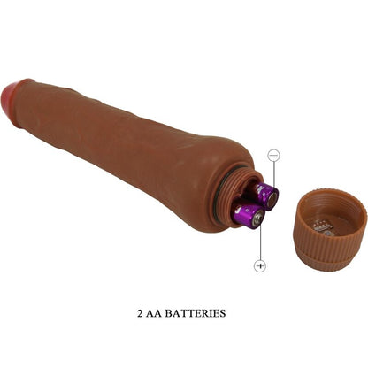 Baile - Dryade vibromasseur réaliste 25 cm mulâtre