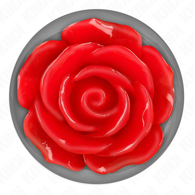 Kink - plug anale rosa rosso taglia s