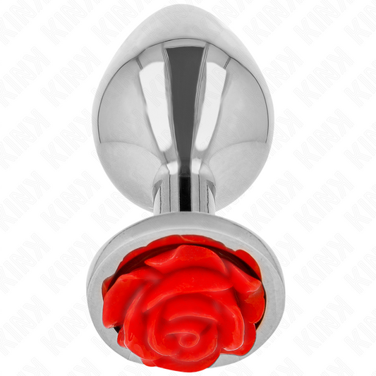 Kink - plug anale rosa rosso taglia m