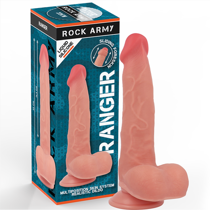 Rockarmy - silicone liquido ranger 22 cm -o- 3.6 cm