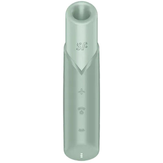 Satisfyer - naughty kiss wave stimolatore clitorideo acquamarina