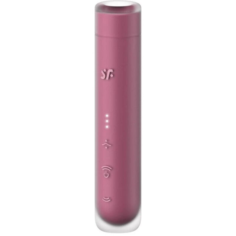 Satisfyer - stimolatore clitorideo first kiss wave garnet