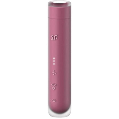 Satisfyer - stimolatore clitorideo first kiss wave garnet