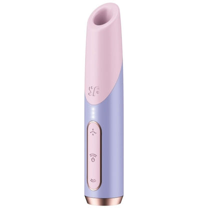 Satisfyer - stimolatore clitorideo bold kiss wave rosa / viola