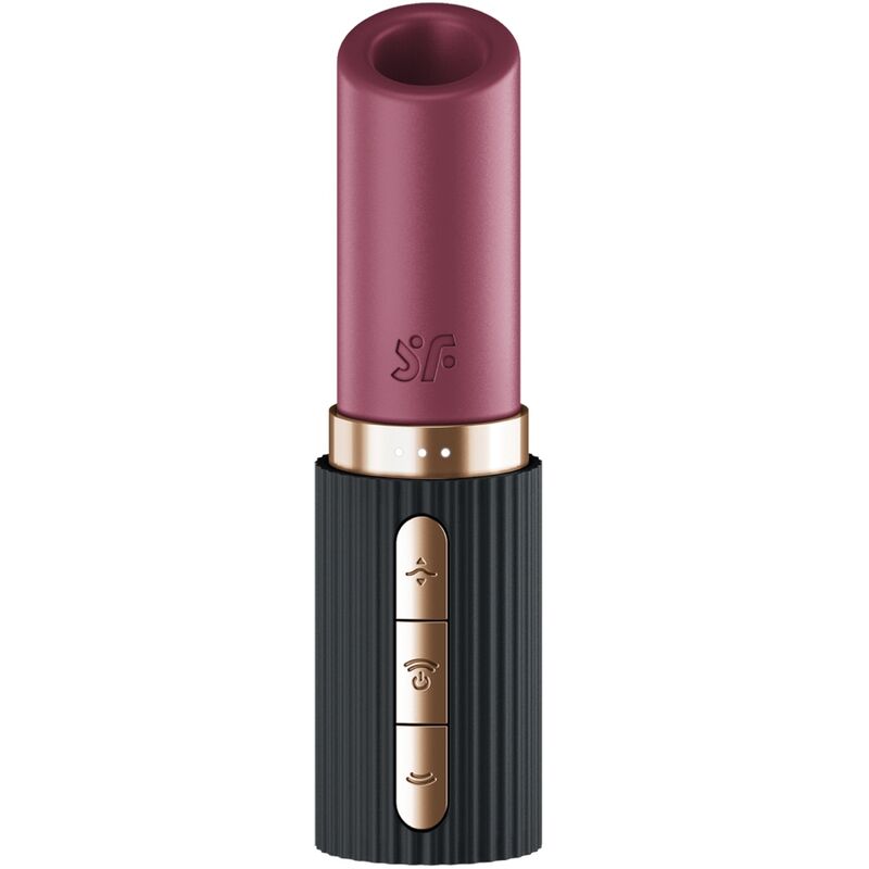Satisfyer - pro 2 kiss wave stimolatore clitorideo granato / nero