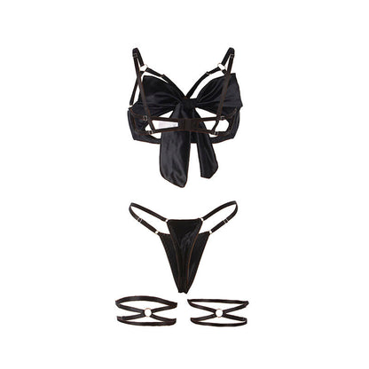 Subblime - 955199 completo reggiseno con fiocco nero regolabile s/m