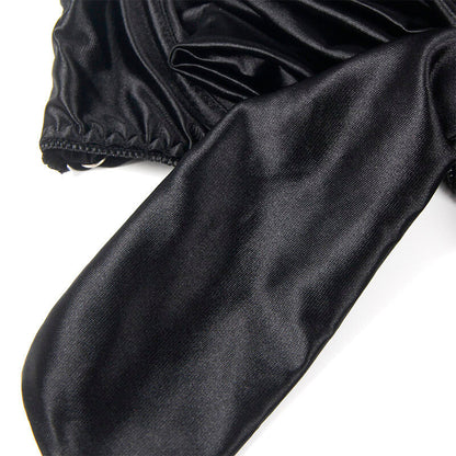 Subblime - 955205 completo reggiseno con fiocco nero regolabile l/xl